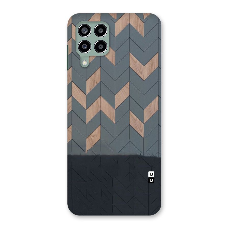 Greyish Wood Design Back Case for Galaxy M33