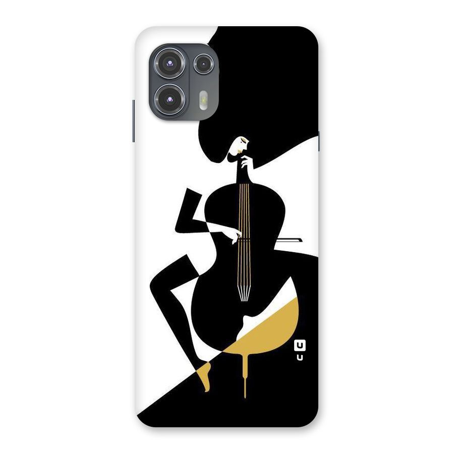 Guitar Women Back Case for Motorola Edge 20 Fusion