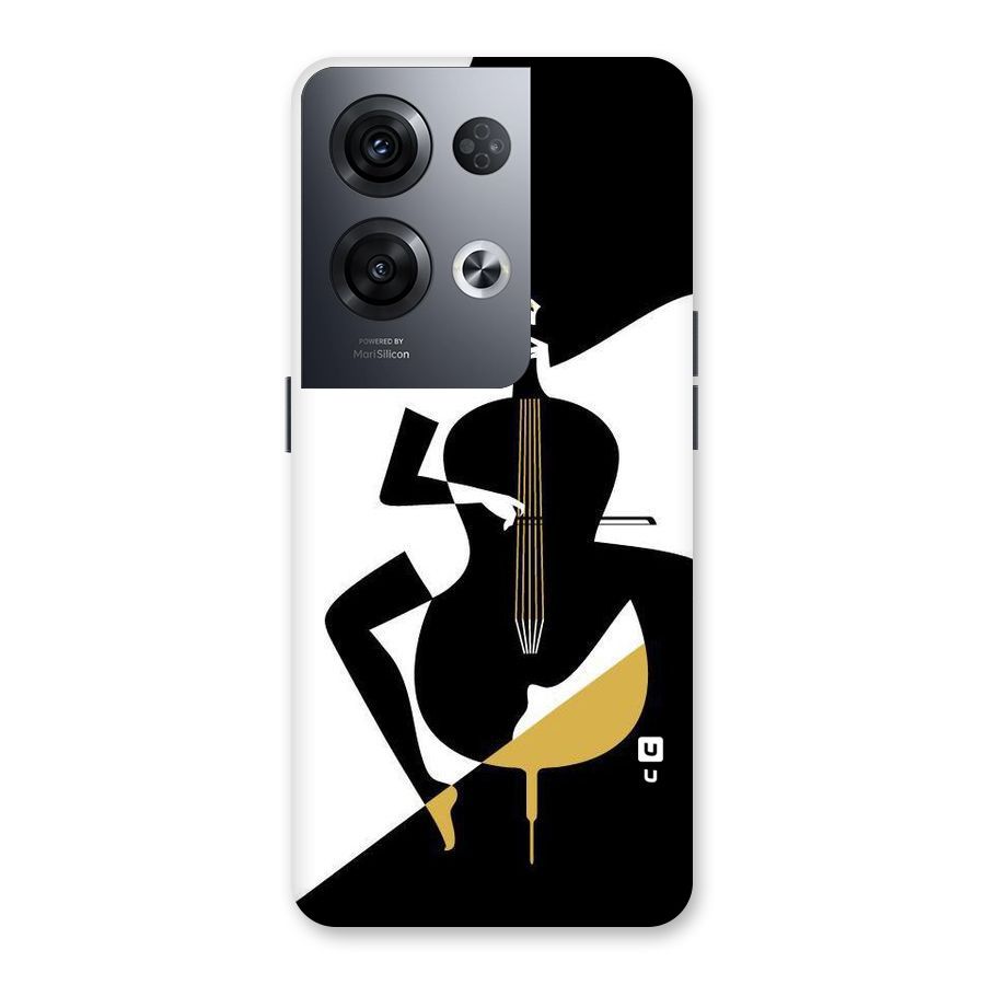Guitar Women Back Case for Oppo Reno8 Pro 5G