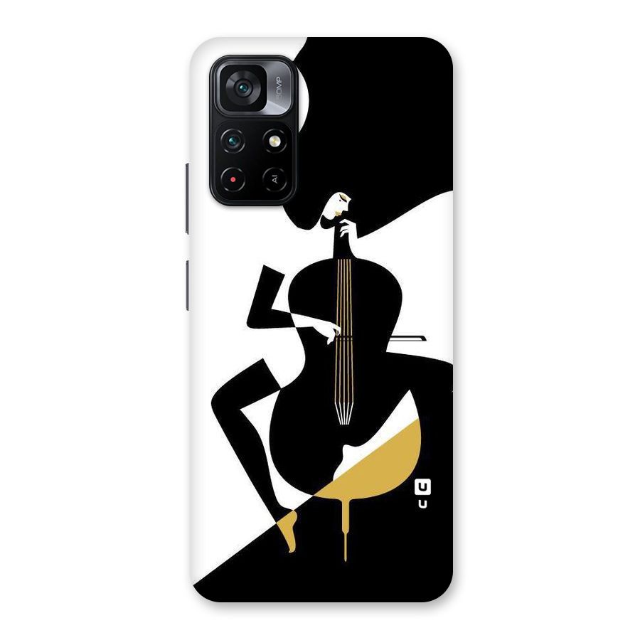 Guitar Women Back Case for Poco M4 Pro 5G