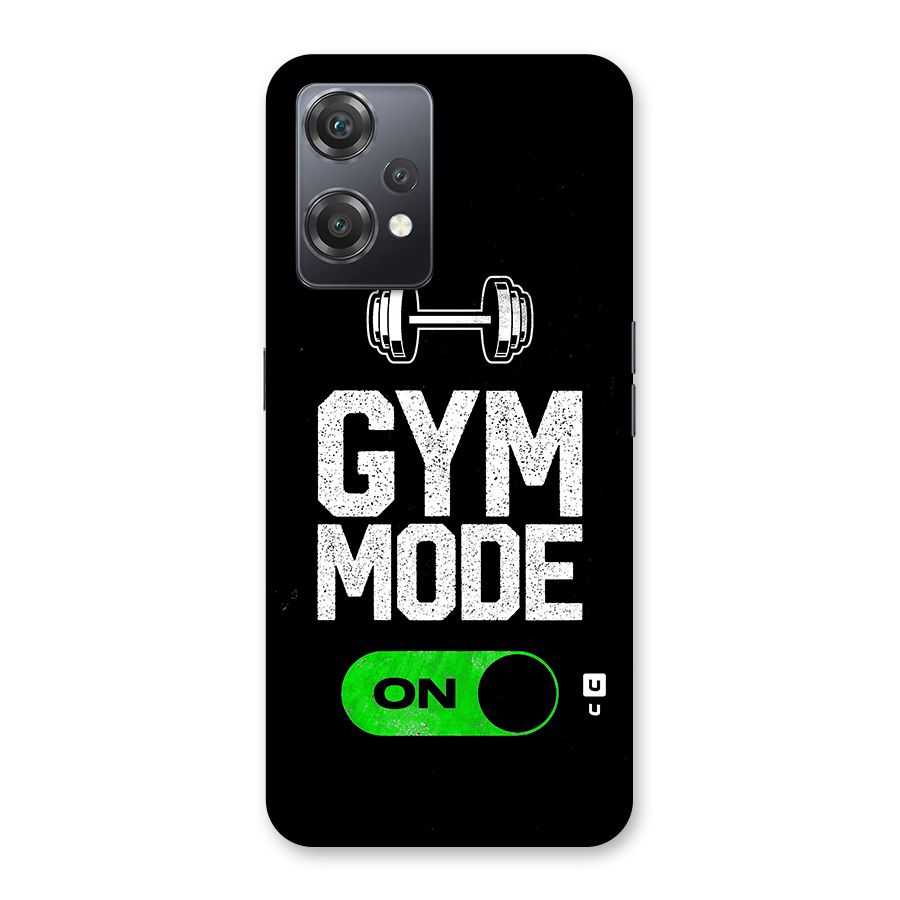 Gym Mode On Back Case for OnePlus Nord CE 2 Lite 5G