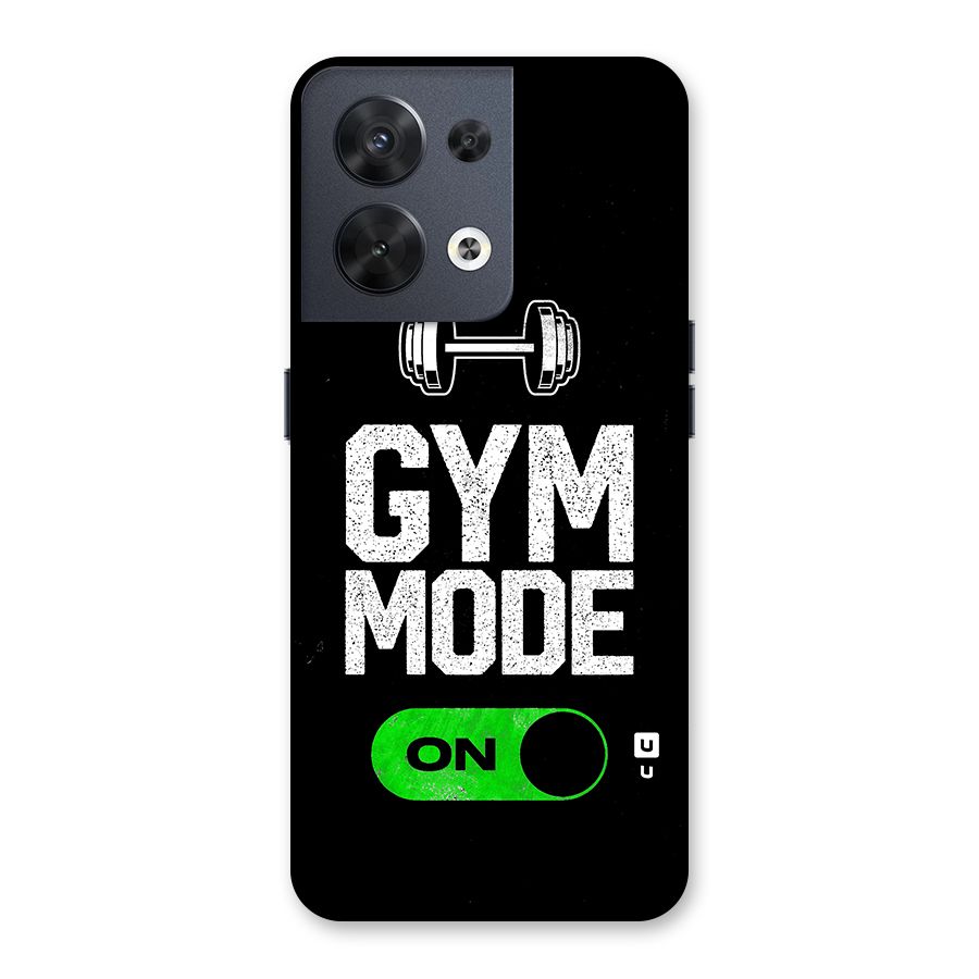 Gym Mode On Back Case for Oppo Reno8 5G
