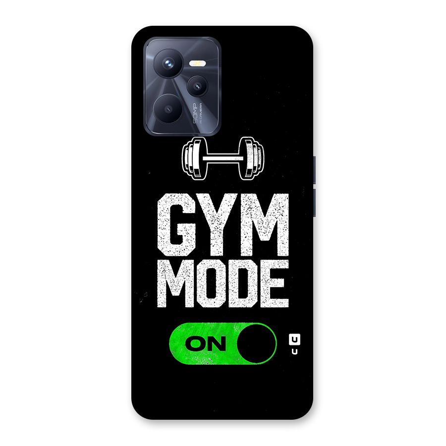 Gym Mode On Back Case for Realme C35