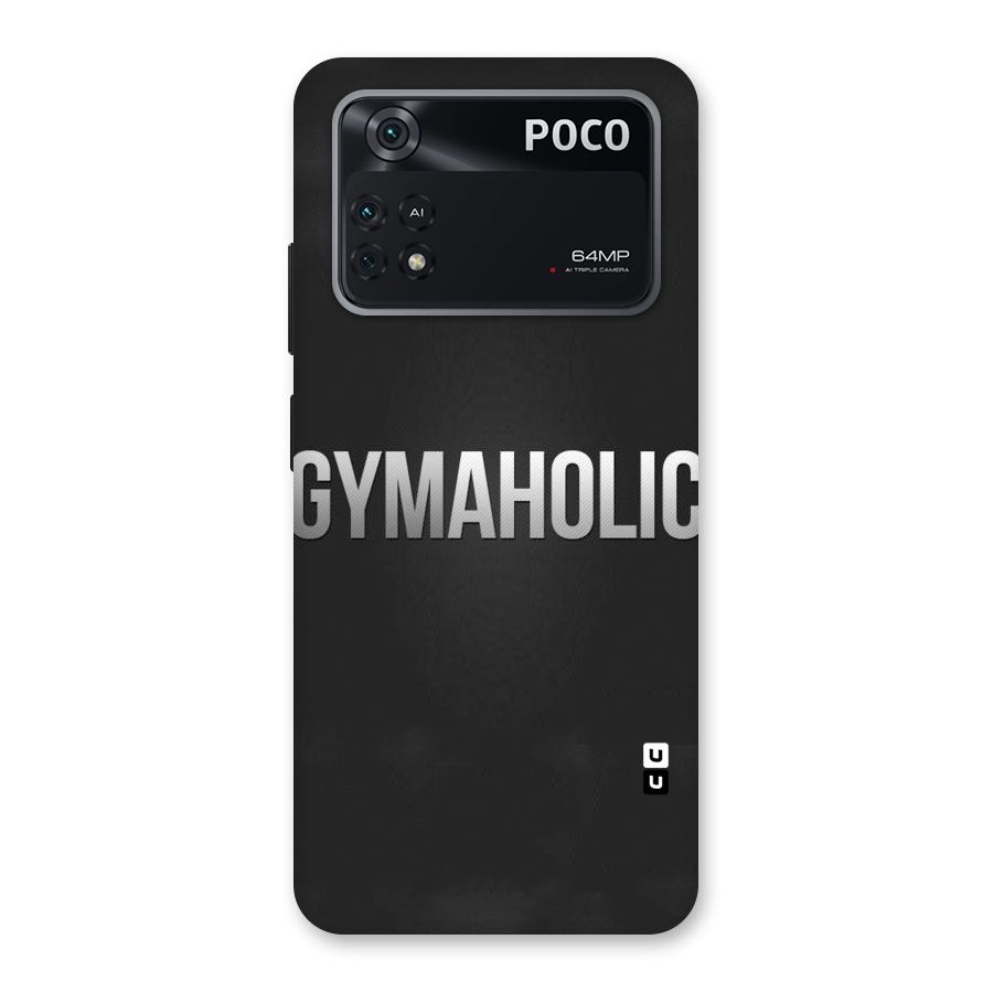 Gymaholic Back Case for Poco M4 Pro 4G