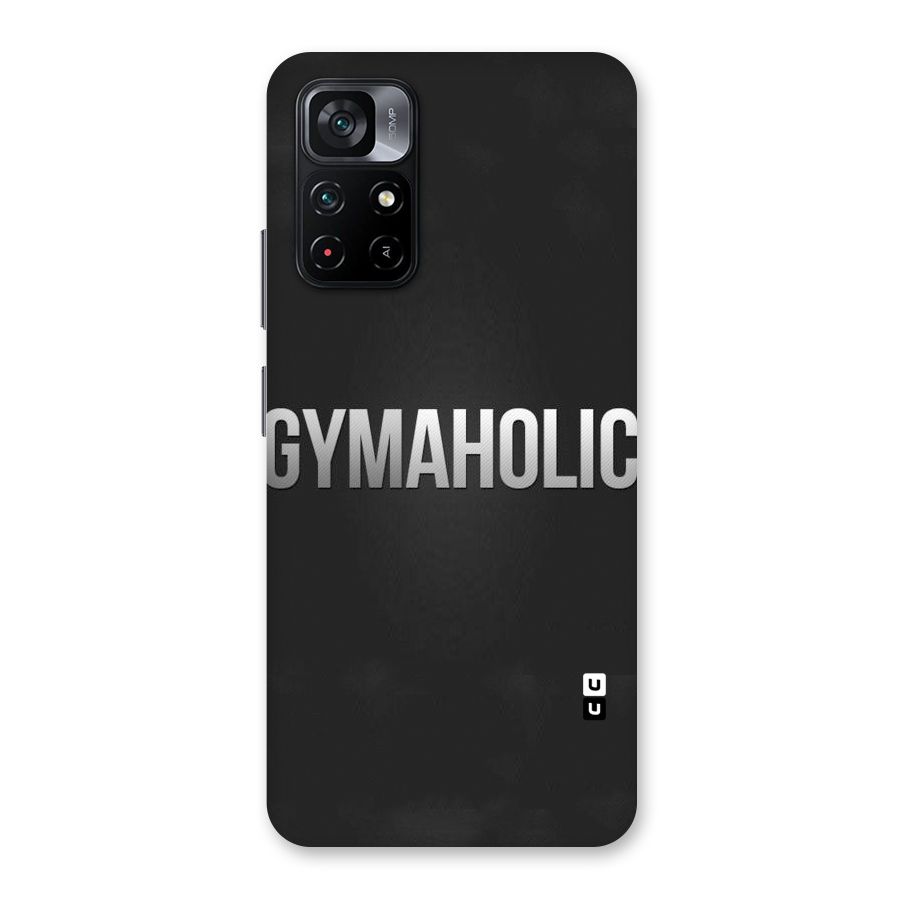 Gymaholic Back Case for Poco M4 Pro 5G