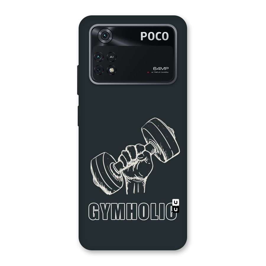 Gymholic Design Back Case for Poco M4 Pro 4G