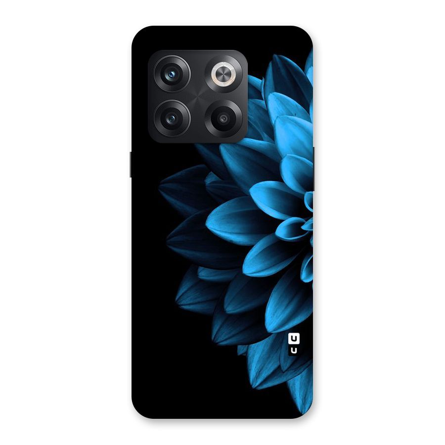 Half Blue Flower Back Case for OnePlus 10T