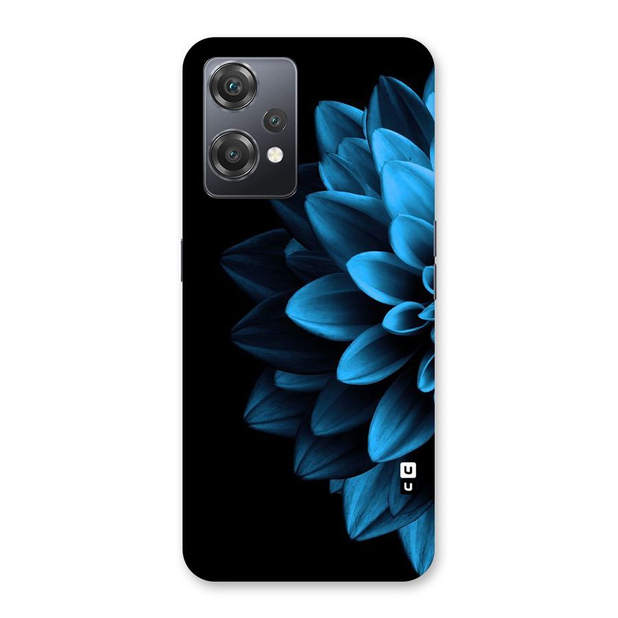 Half Blue Flower Back Case for OnePlus Nord CE 2 Lite 5G