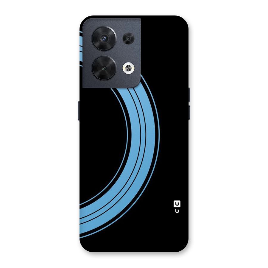 Half Circles Back Case for Oppo Reno8 5G