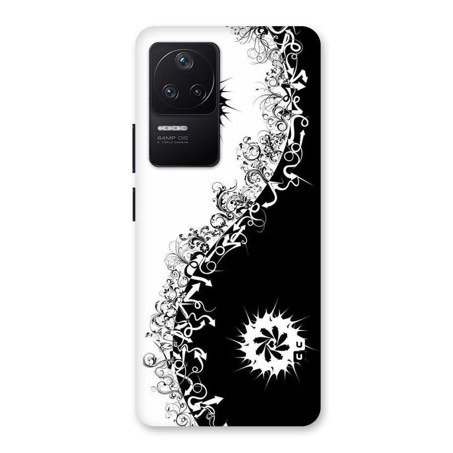 Half Peace Design Back Case for Poco F4 5G
