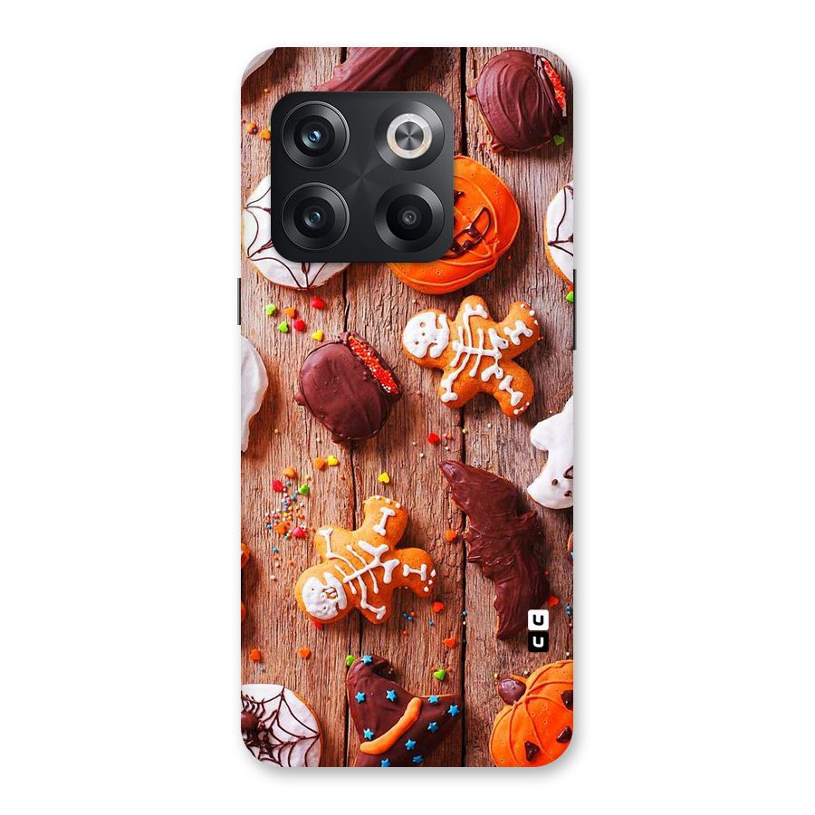 Halloween Chocolates Back Case for OnePlus 10T