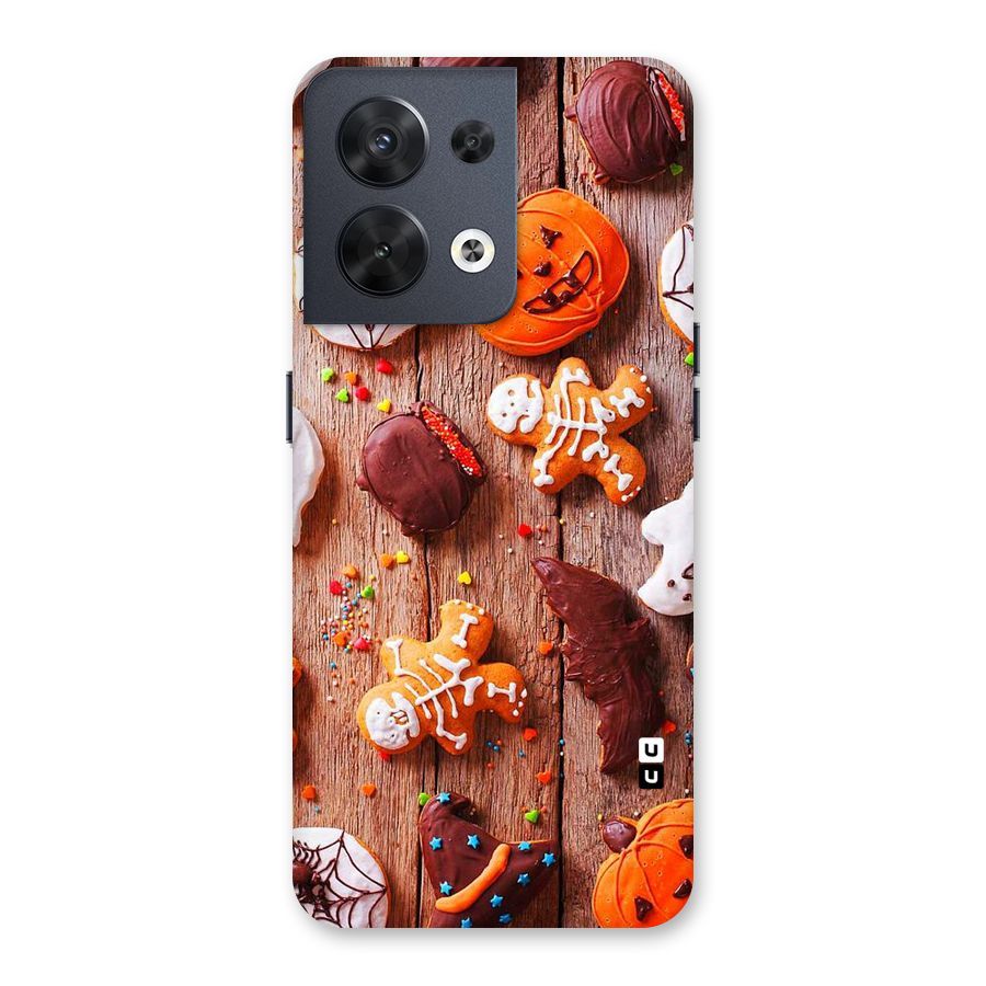 Halloween Chocolates Back Case for Oppo Reno8 5G