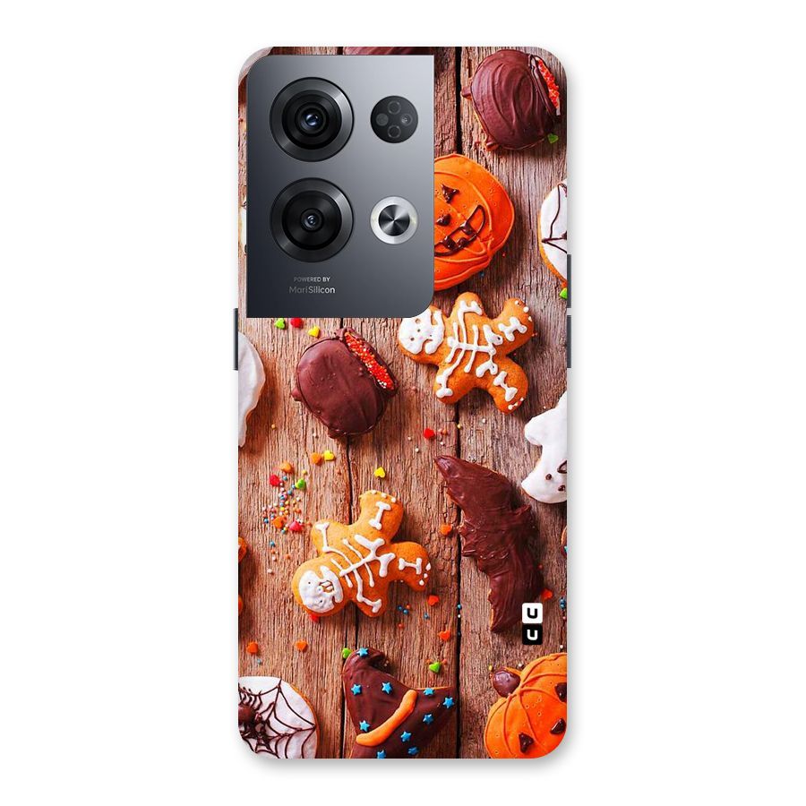 Halloween Chocolates Back Case for Oppo Reno8 Pro 5G