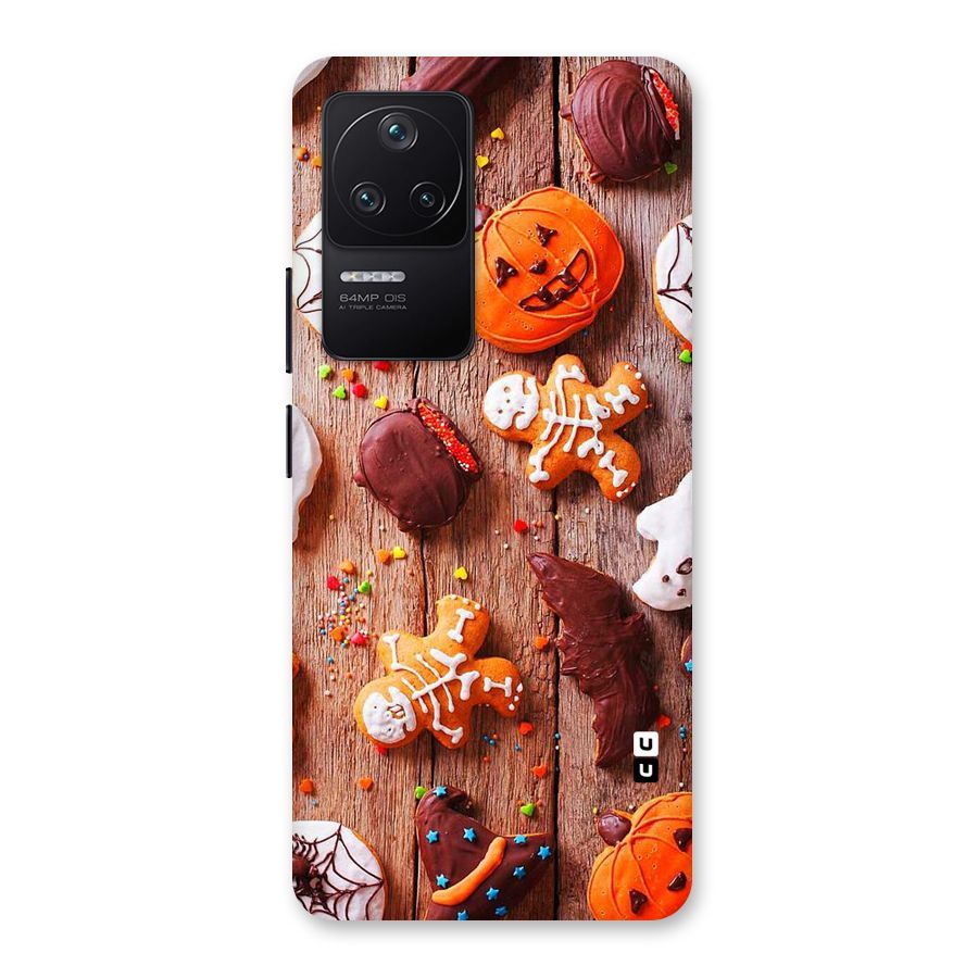 Halloween Chocolates Back Case for Poco F4 5G