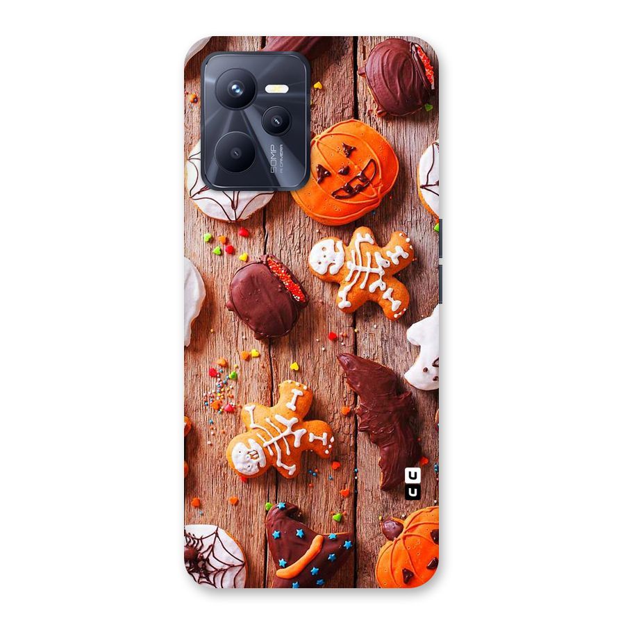 Halloween Chocolates Back Case for Realme C35