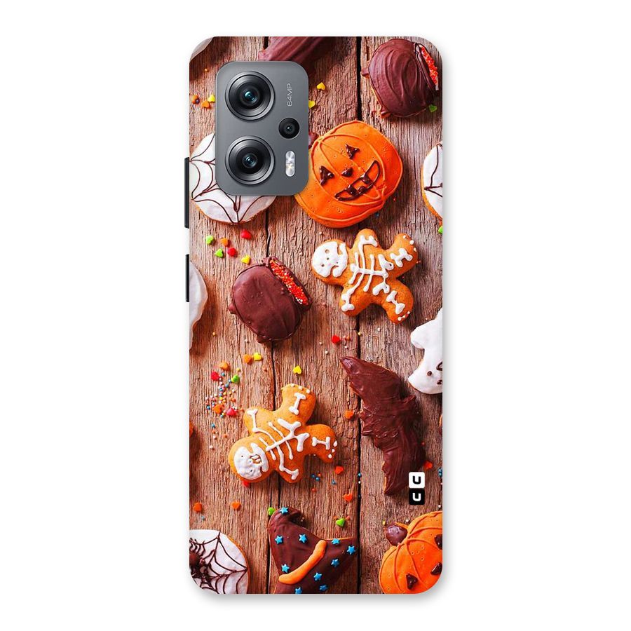 Halloween Chocolates Back Case for Redmi K50i