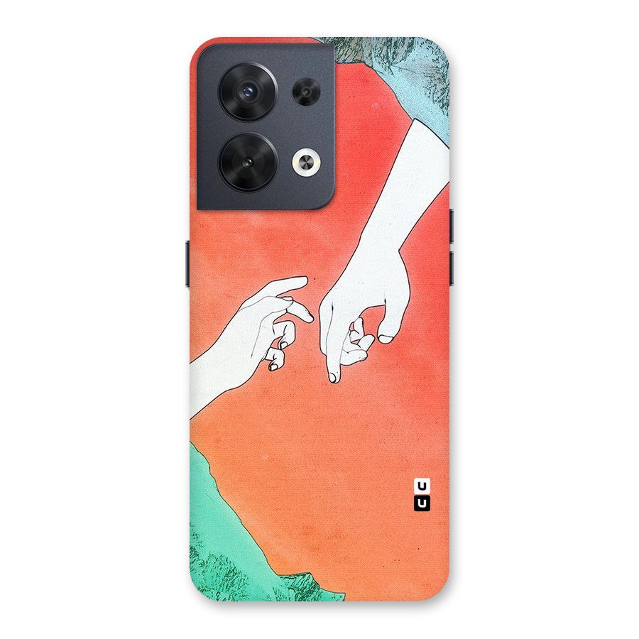 Hand Paint Drawing Back Case for Oppo Reno8 5G