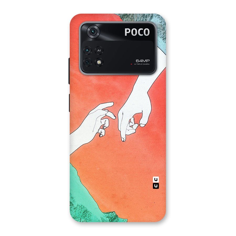 Hand Paint Drawing Back Case for Poco M4 Pro 4G
