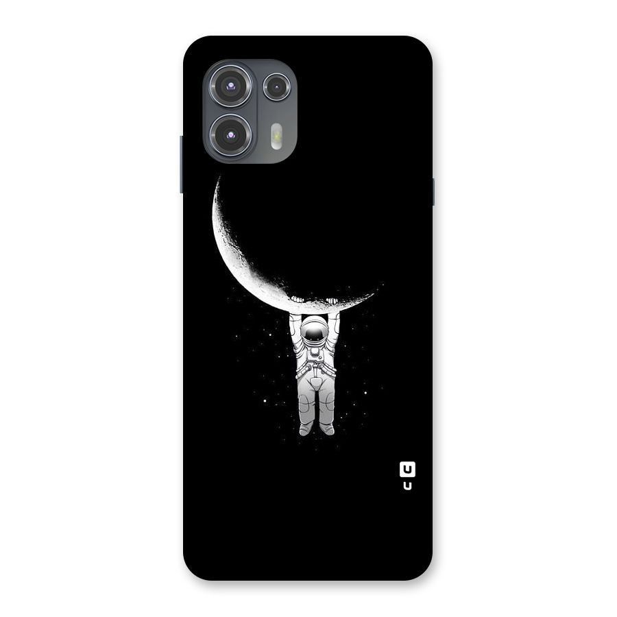 Hanging Astronaut Back Case for Motorola Edge 20 Fusion