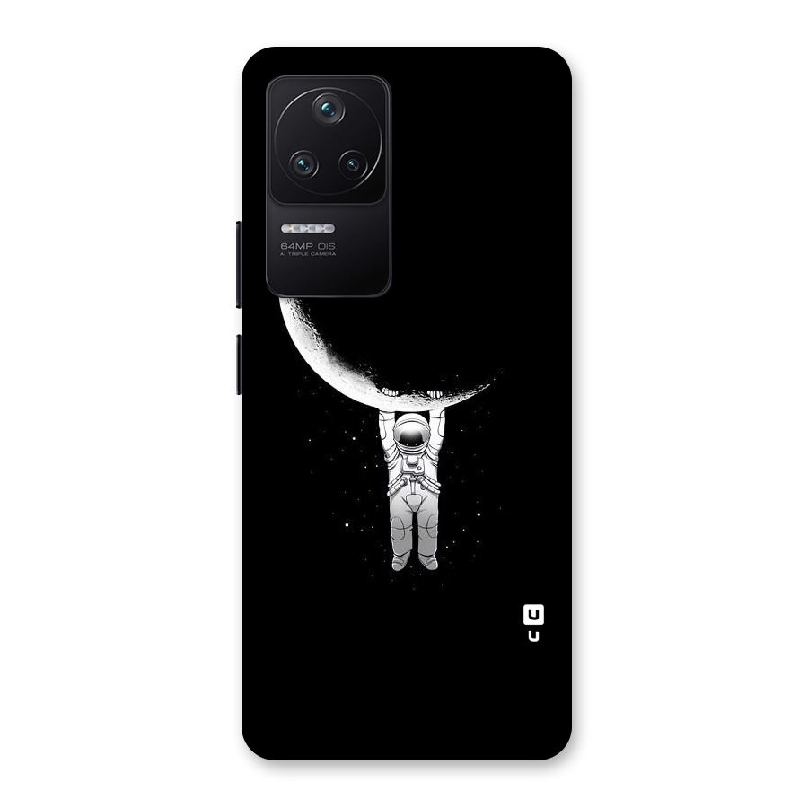 Hanging Astronaut Back Case for Poco F4 5G