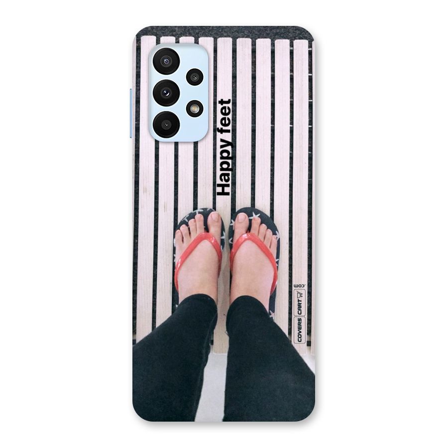 Happy Feet Back Case for Galaxy A23