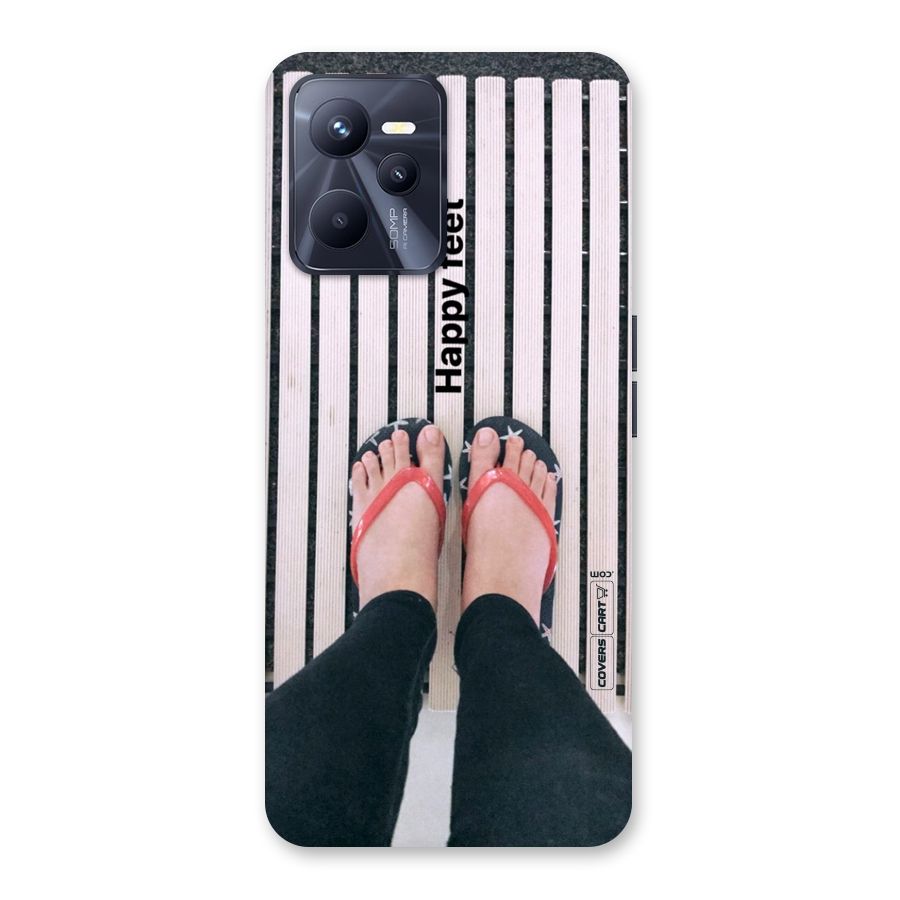 Happy Feet Back Case for Realme C35