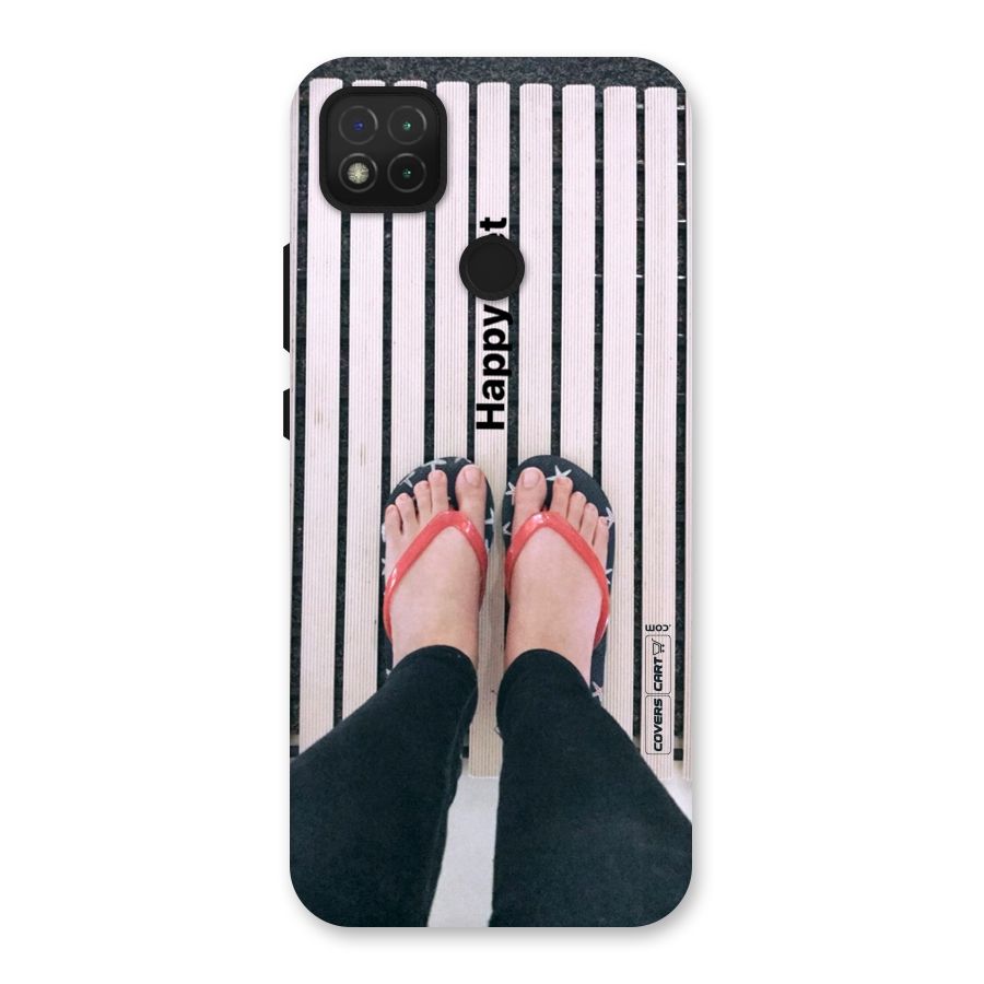 Happy Feet Back Case for Redmi 9 Activ