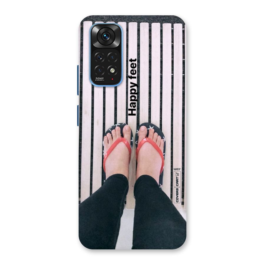 Happy Feet Back Case for Redmi Note 11S