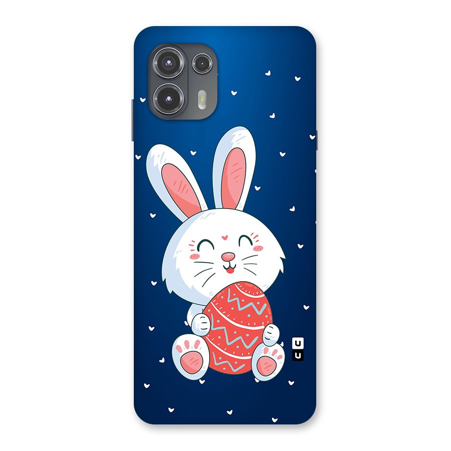 Happy Festive Bunny Back Case for Motorola Edge 20 Fusion