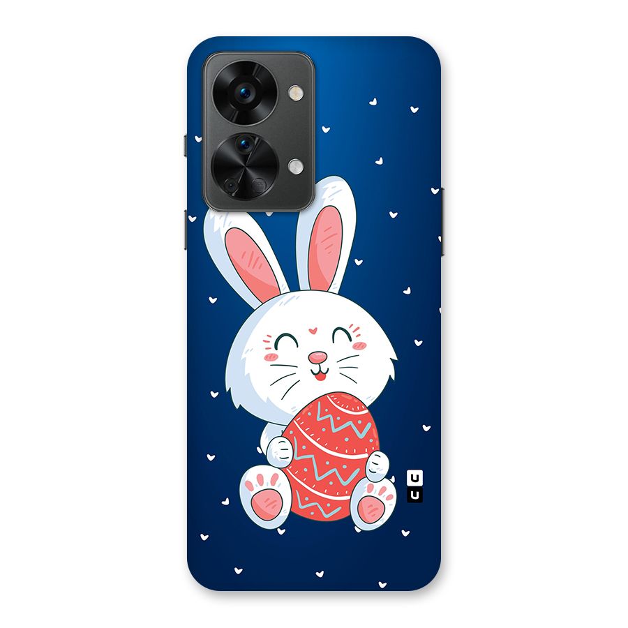 Happy Festive Bunny Back Case for OnePlus Nord 2T