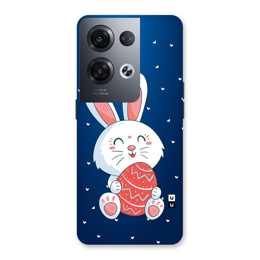 Happy Festive Bunny Back Case for Oppo Reno8 Pro 5G