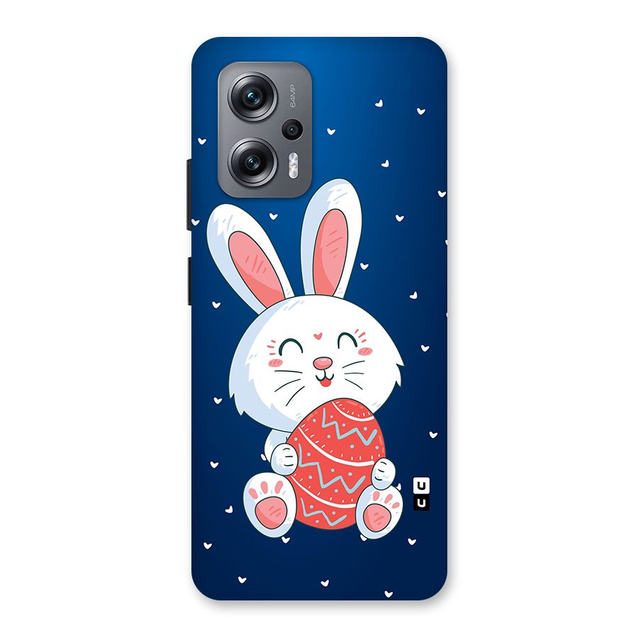 Happy Festive Bunny Back Case for Redmi K50i
