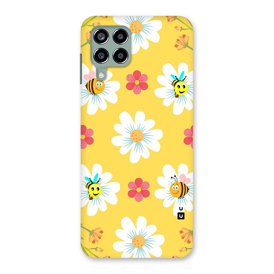 Happy Flowers Back Case for Galaxy M33