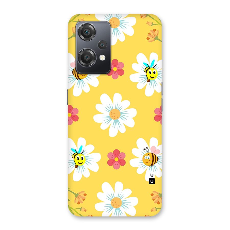 Happy Flowers Back Case for OnePlus Nord CE 2 Lite 5G