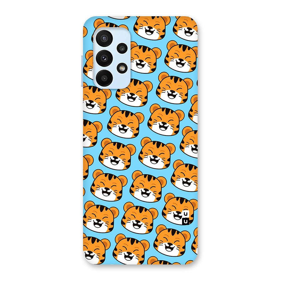 Happy Kitten Pattern Back Case for Galaxy A23