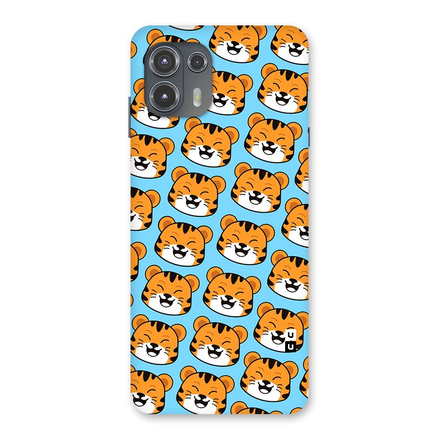 Happy Kitten Pattern Back Case for Motorola Edge 20 Fusion