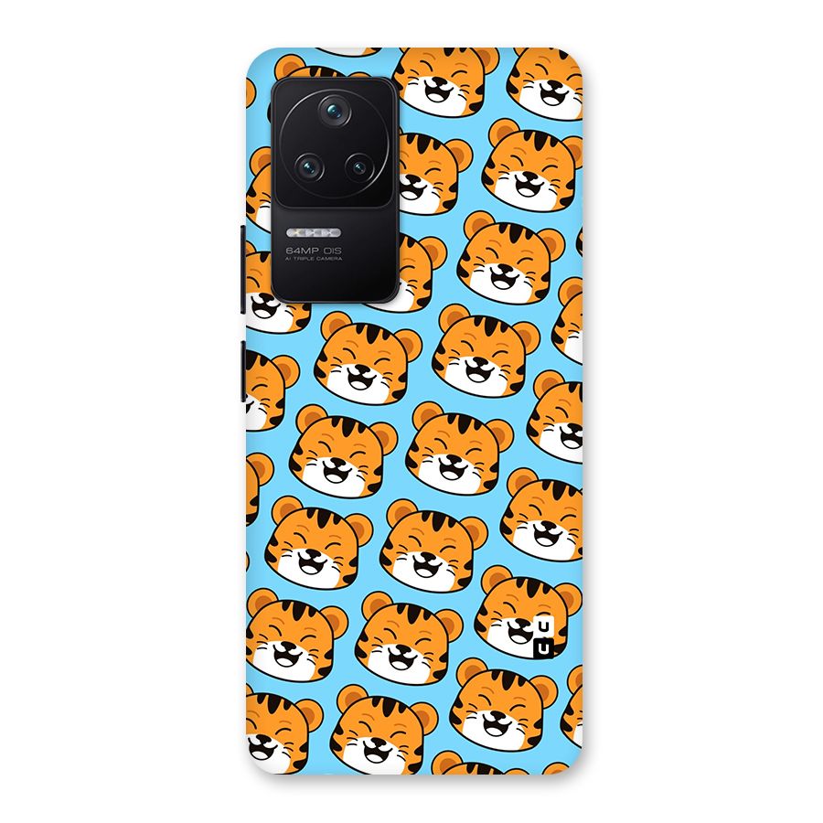 Happy Kitten Pattern Back Case for Poco F4 5G