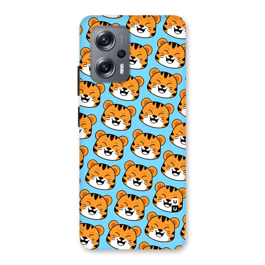 Happy Kitten Pattern Back Case for Redmi K50i