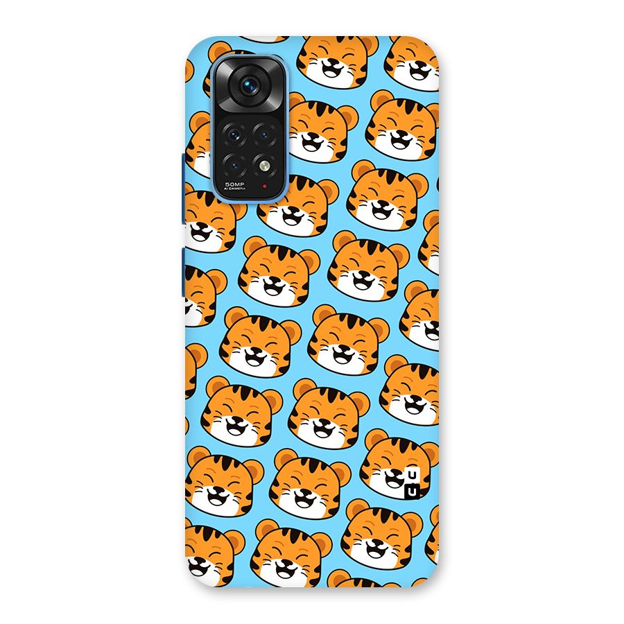 Happy Kitten Pattern Back Case for Redmi Note 11S