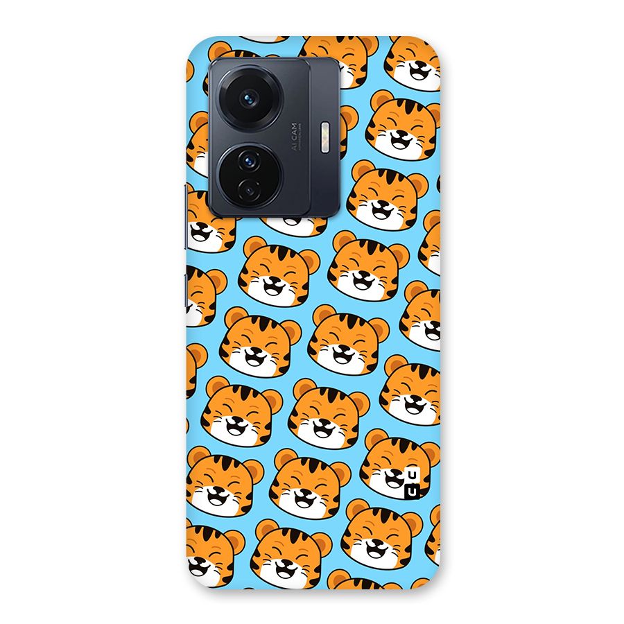 Happy Kitten Pattern Back Case for Vivo T1 Pro