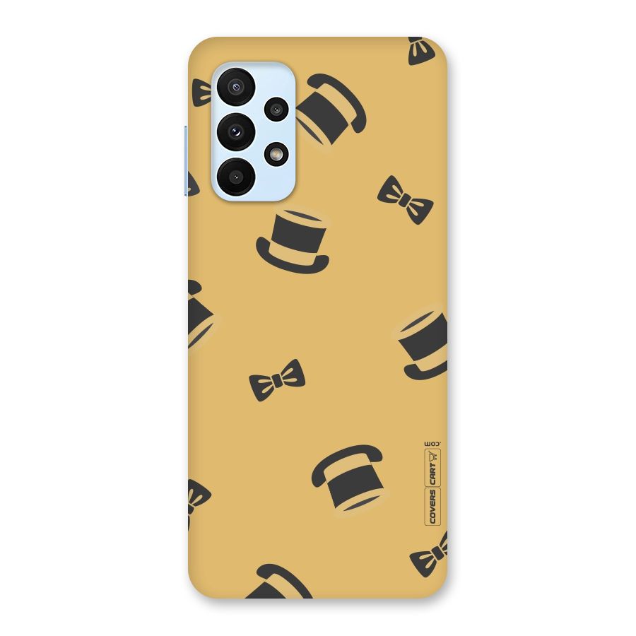 Hat and Bow Tie Back Case for Galaxy A23