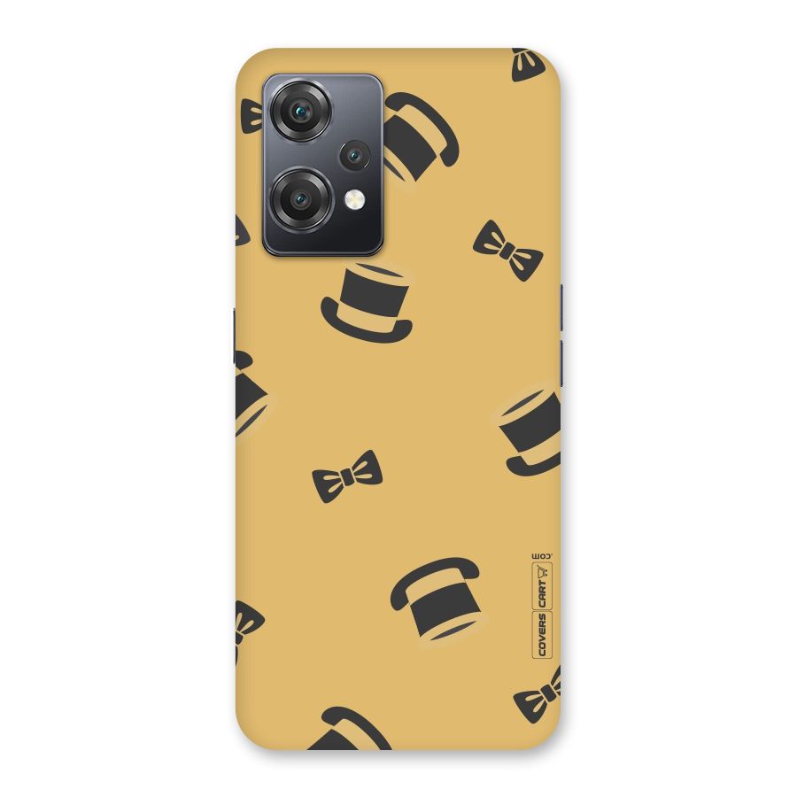 Hat and Bow Tie Back Case for OnePlus Nord CE 2 Lite 5G