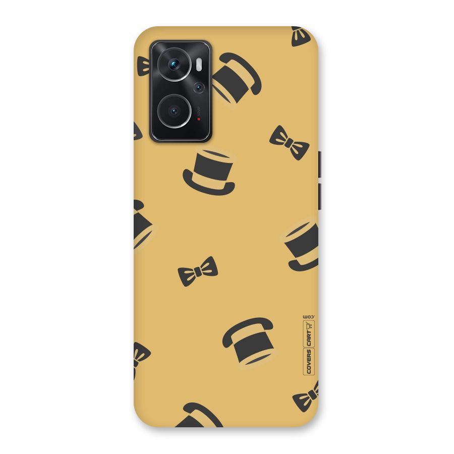 Hat and Bow Tie Back Case for Oppo K10 4G