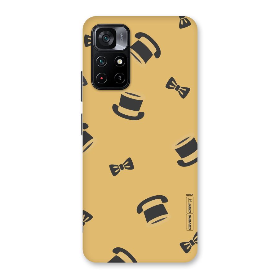 Hat and Bow Tie Back Case for Poco M4 Pro 5G
