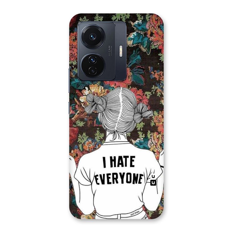 Hate Everyone Back Case for Vivo T1 Pro