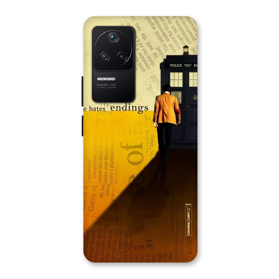 Hates Endings Back Case for Poco F4 5G