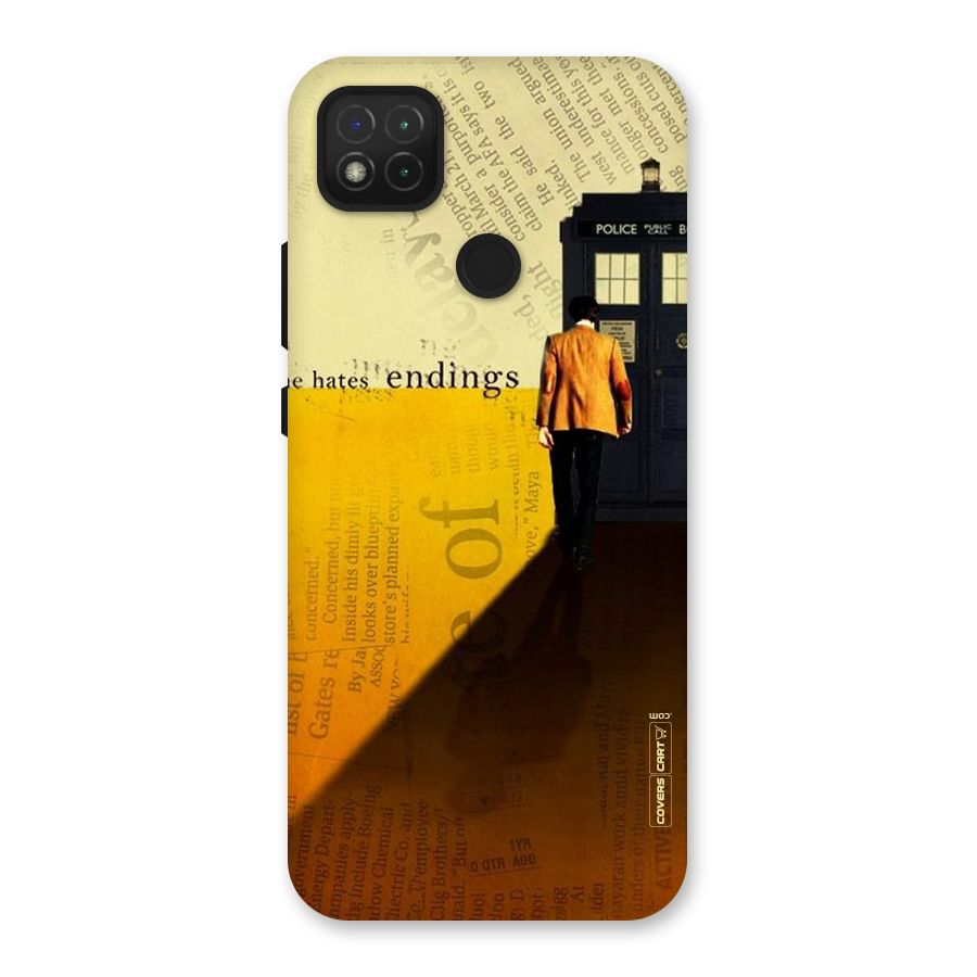 Hates Endings Back Case for Redmi 9 Activ