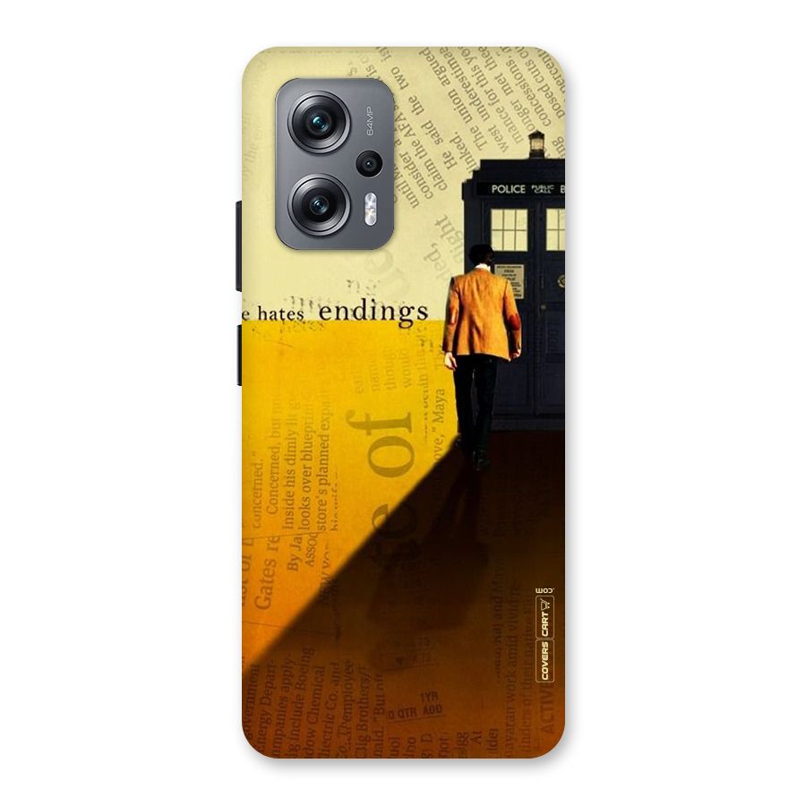 Hates Endings Back Case for Redmi K50i