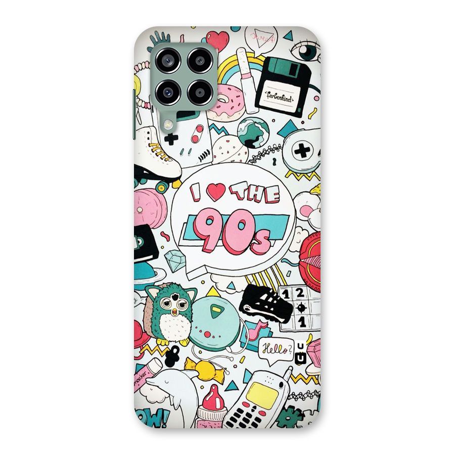 Heart 90s Back Case for Galaxy M33