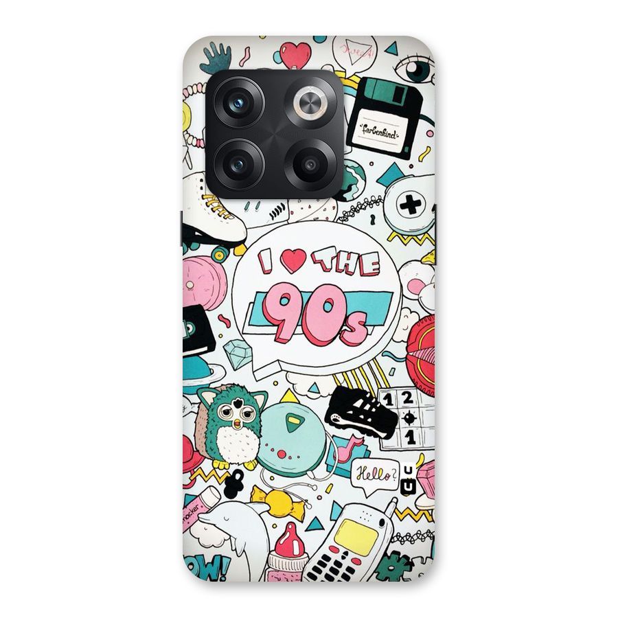 Heart 90s Back Case for OnePlus 10T